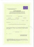 Zaświadczenie o ukończeniu kursu umiejętności zawodowych - UE